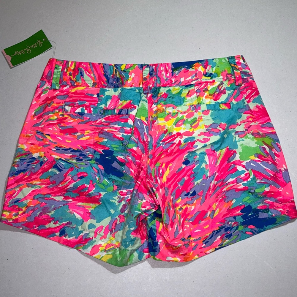 Lilly Pulitzer Callahan Shorts Palm Beach Coral 🦄 - Picture 7 of 15